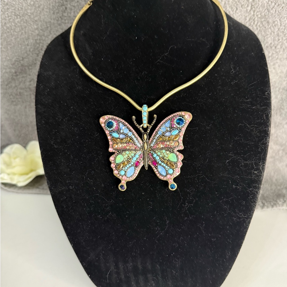 🦋Betsey Johnson Elegant Butterfly Pendant Necklace